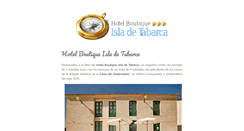 Desktop Screenshot of hoteltabarca.es